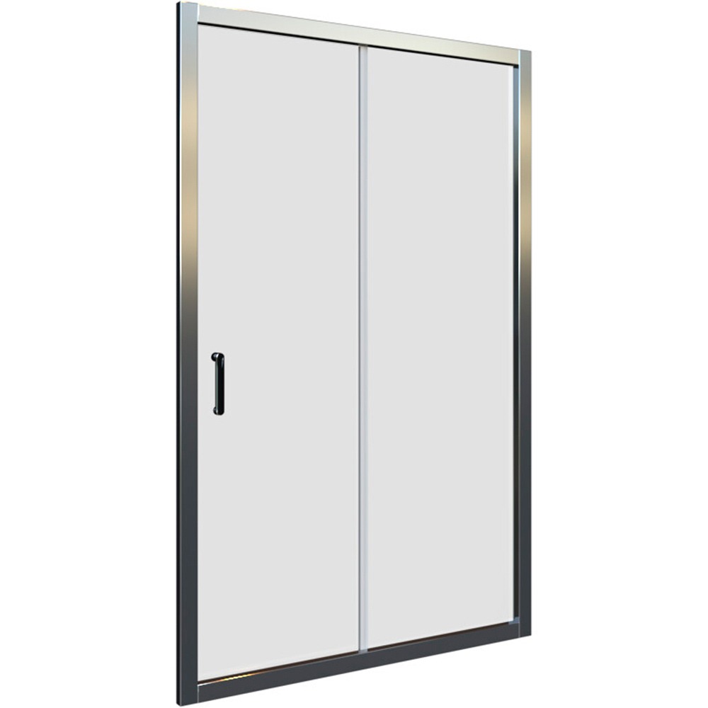 Slika proizvoda ARMAL DOMINO TUŠ VRATA KLIZNA 130x200 KLIK CH/PROZIRNO STAKLO 6mm - ugradnja 127-133