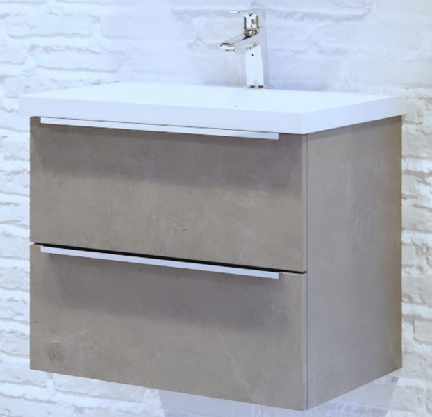 Slika proizvoda ARMAL IBIZA BAZA 55x43x49 cm S 2 LADICE SVIETLI BETON