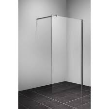Slika proizvoda ARMAL TUŠ FIKSNI DIO VRATA MODUL 50 krom profil, prozirno staklo 6mm;500x2000, stabilizacijska šipka