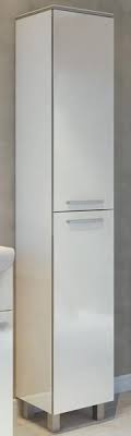 Slika proizvoda ARMAL NEVA 2 STOJEĆI KUPAONSKI ELEMENT V -190 - 2 VRATA korpus bijela mat; fronta bijela sjaj; 30x35x190 cm