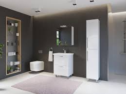 Slika proizvoda ARMAL SENA BAZA Š55 STOJEĆI ELEMENT- 2 LADICE bijela sjaj; 2 ladice slimbox; sifon; ručkica; 55x43x79 cm